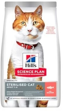 17846517161897881584.jpg Hillâs Science Plan Sterilised Cat Adult Cat Food With Salmon (1.5kg) - Image 1
