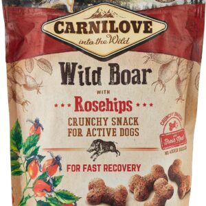 Carnilove Wild Boar with Rosehips Crunchy Snack for Dogs 200g