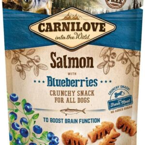 Carnilove Salmon with Blueberries Crunchy Snack for Dogs 200g