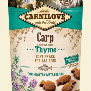 Carnilove Carp enriched with Thyme Soft Snack for Dogs 200g