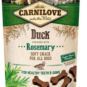 Carnilove Duck enriched with Rosemary Soft Snack for Dogs 200g