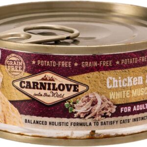 Carnilove Duck with Raspberries Crunchy Snack for Cats 50g