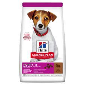 Hill's Science Plan Small & Mini Puppy Food with Lamb & Rice - 1.5kg