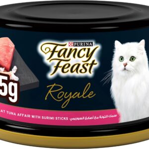 Fancy Feast Royale White Meat Tuna Surimi Sticks 85g - Pack of 24