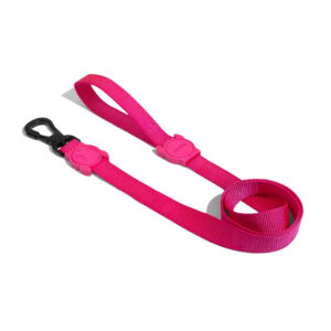 Zee Dog Pink Led Leash Small