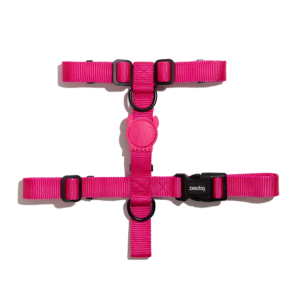 Zee.Dog Pink Led H-Harness Large