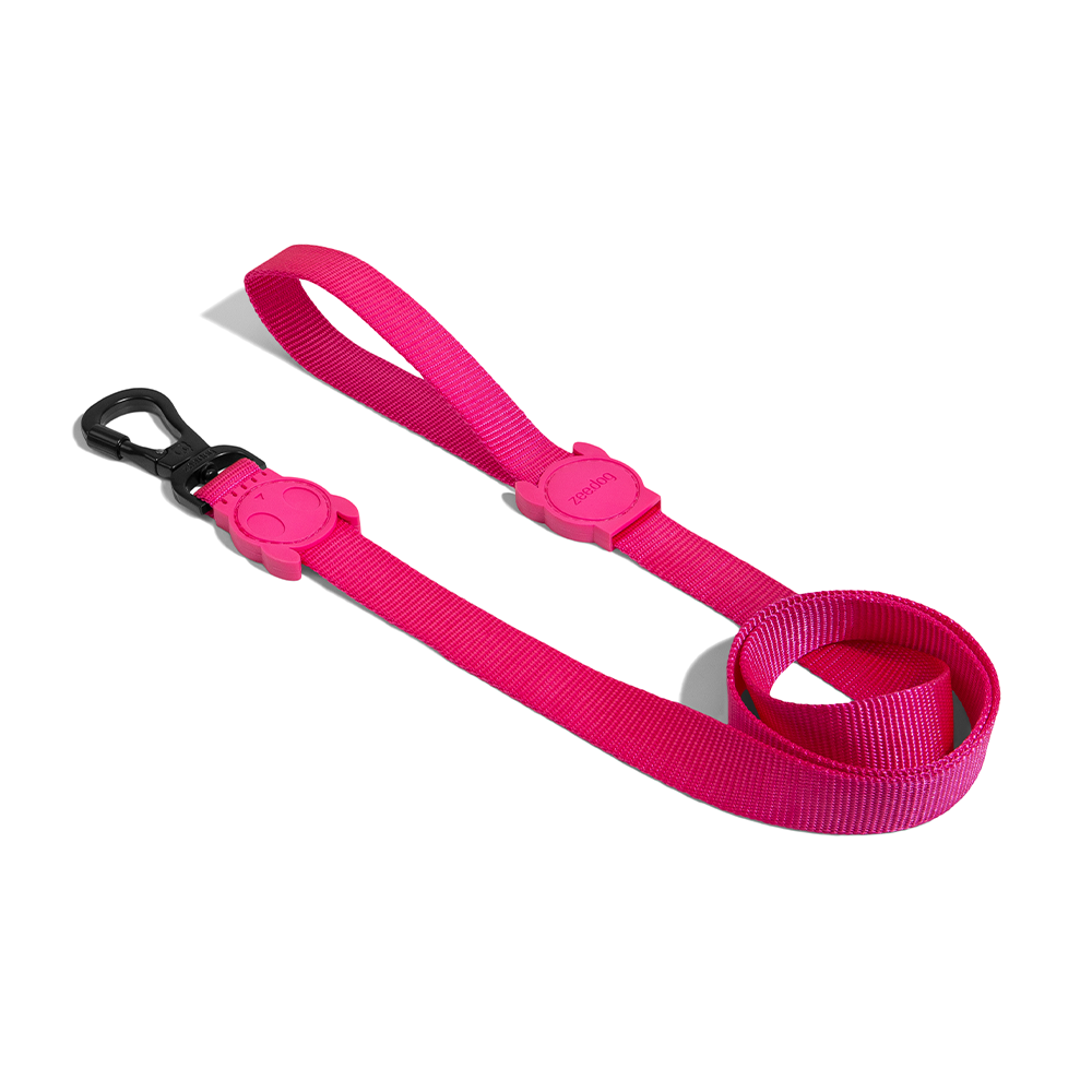 17851373311748071672.png Zee.Dog Pink Led Leash Extra Small - Image 1