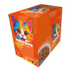 M-PETS Firstbite Chicken in Jelly Wet Food Pouches for Cats 12x85g