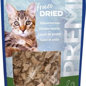Trixie Premio Freeze Dried Chicken Hearts Cat Treats 25G