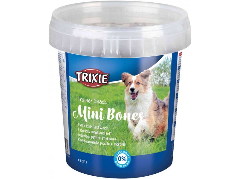 17851450341429344405.jpg Trixie Soft Snack Trainer Mini Bones Dog Treats 500g - Image 1