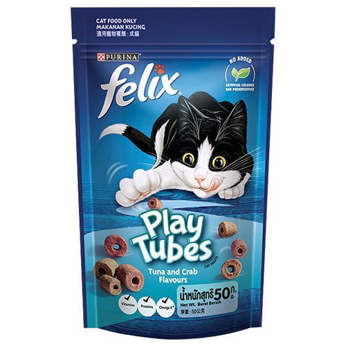 17851472491348869906.jpg Purina Felix Play Tubes Tuna and Crab - Image 1