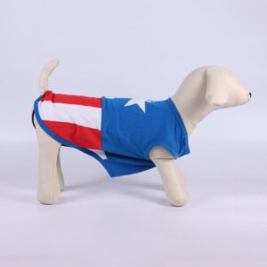 Dog T-Shirt Single Jersey Avengers Capitan America - Medium