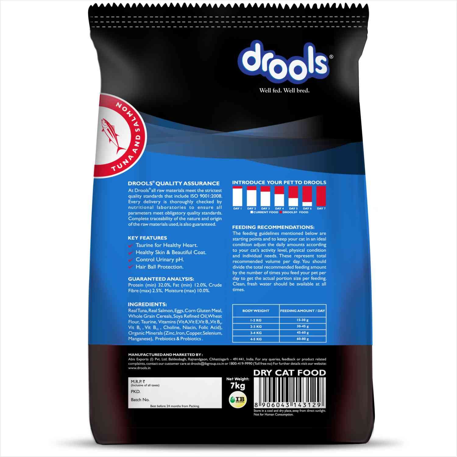 1787044473119314194.jpg Drools Cat Tuna and Salmon 7kg - Image 1