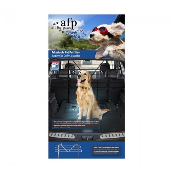 Adjustable pet partition - ADJUSTABLE PET PARTITION