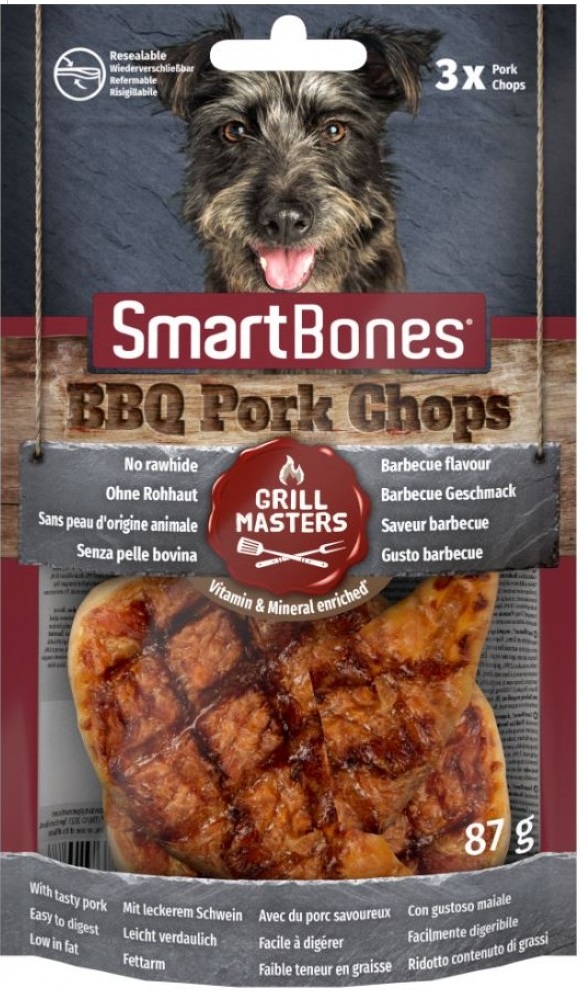 3-17.jpg SmartBones Grillmasters Pork Chop 3St (1box 6pcs) - Image 1