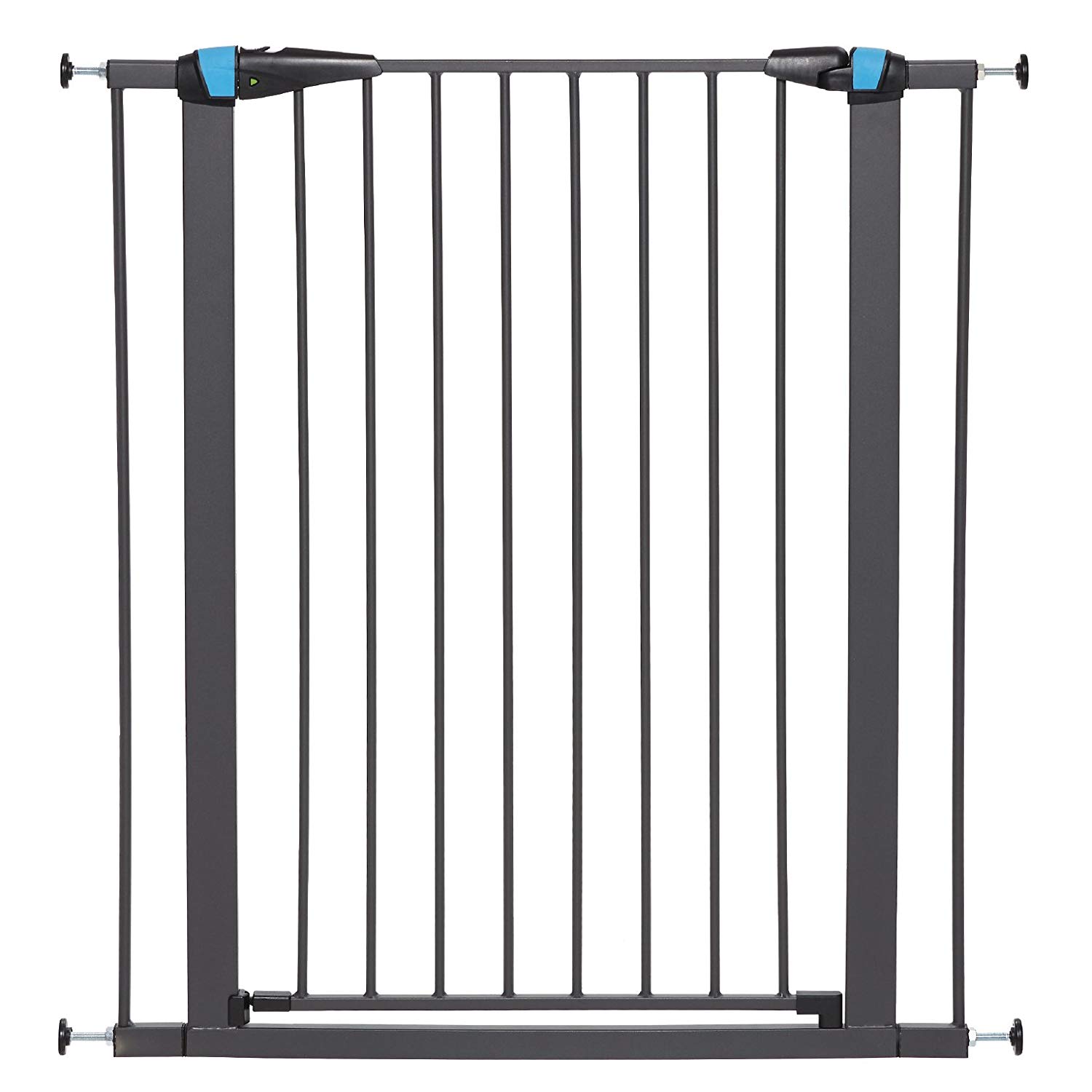 39-Graphite-Steel-Pet-Gate.jpg Graphite Glow in the Dark Steel Pet Gate - Image 1