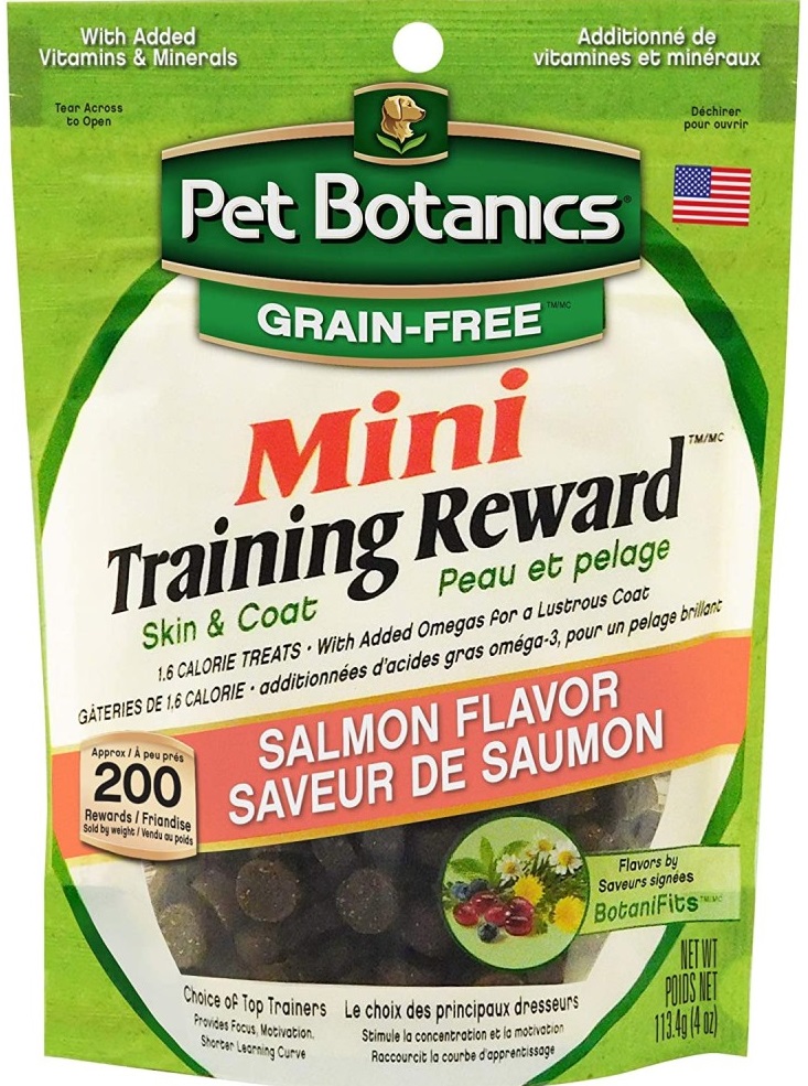4-6.jpg Pet Botanics GF Training Rewards Mini Treats - Salmon - 4 oz. - Image 1