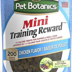 Pet Botanics Training Rewards Mini Treats - Chicken - 4 oz