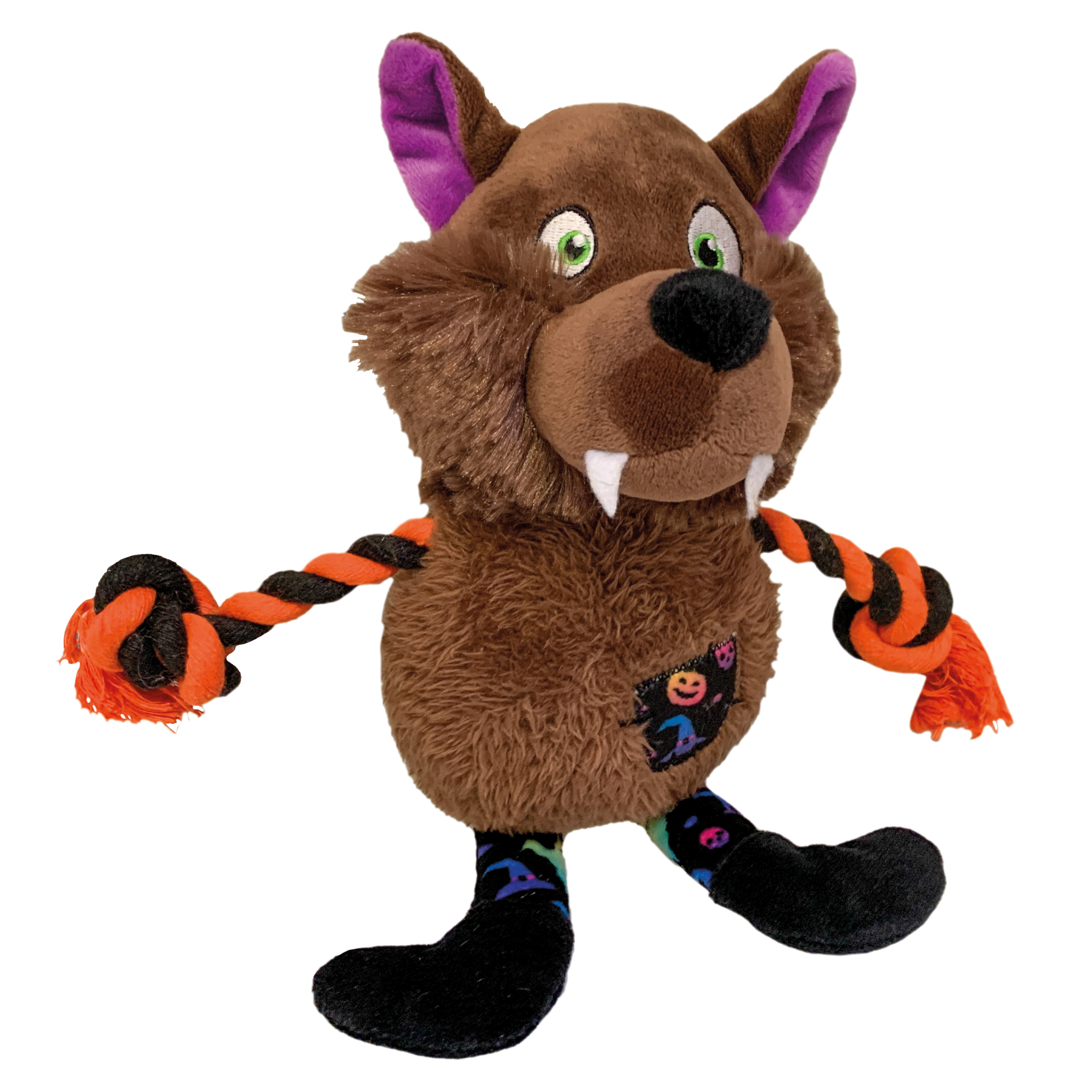DOG TOY FRIGHT - DOG TOY FRIGHT WEREWOLF W/ ROPE 30cm DOG TOY FRIGHT - DOG TOY FRIGHT WEREWOLF W/ ROPE 30cm