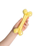 Zeus Duo Ball - Bone, 18cm, Yellow, Coconut Scent
