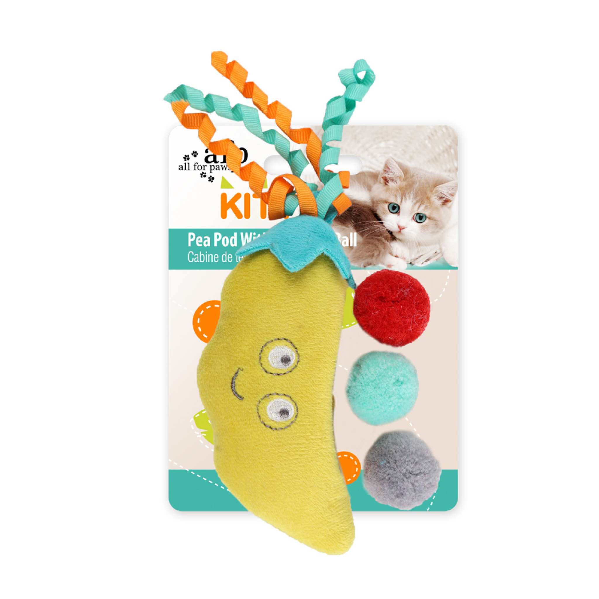 Kitty Pompom Pea Pod Kitty Pompom Pea Pod