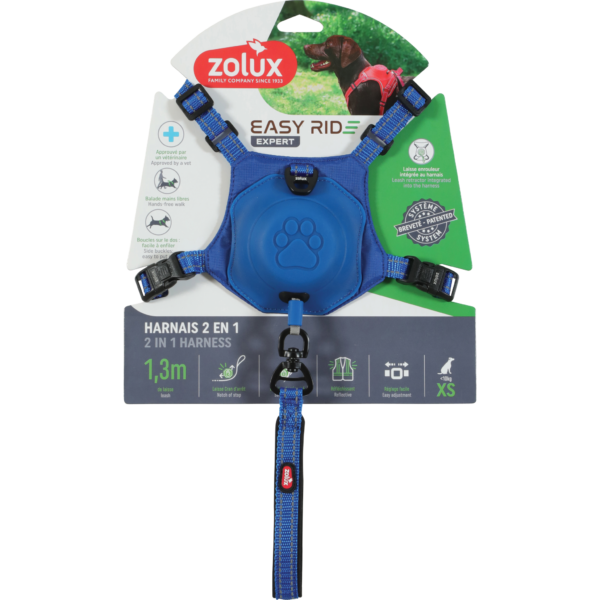 Easyride Harness - Blue XSmall