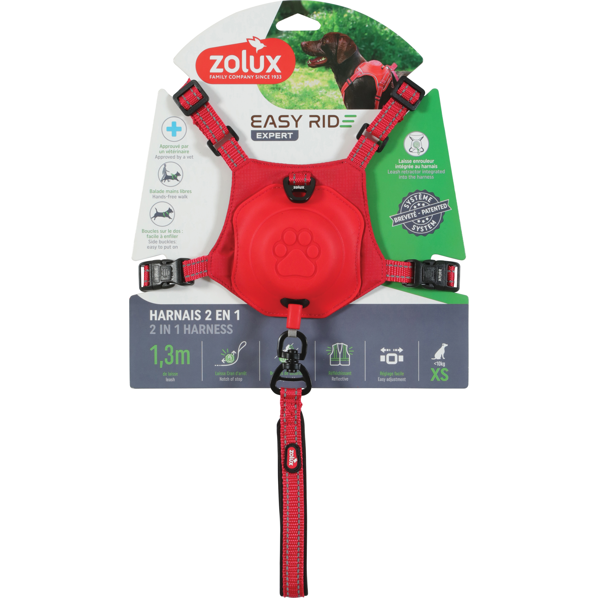 Easyride Harness - Red XSmall Easyride Harness - Red XSmall