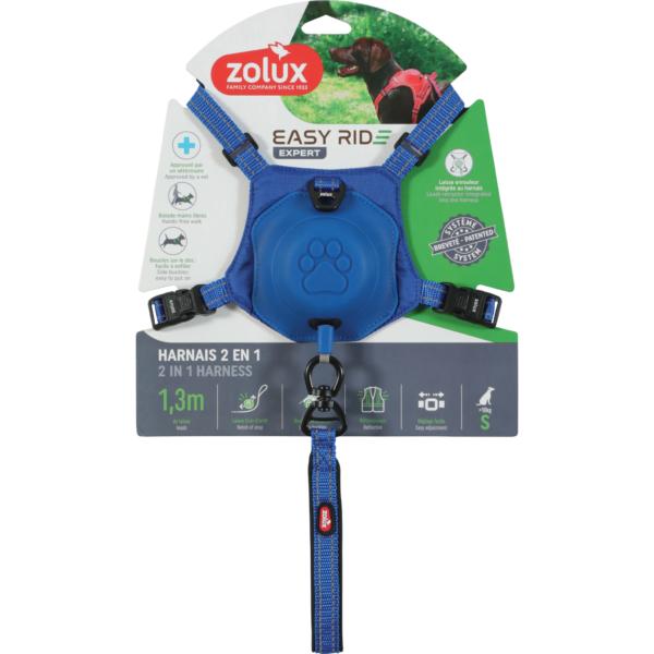 Easyride Harness - Blue Small