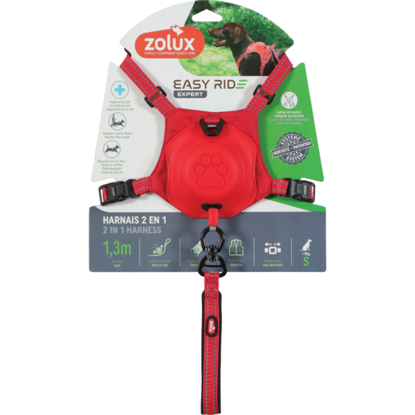 Easyride Harness - Red Small