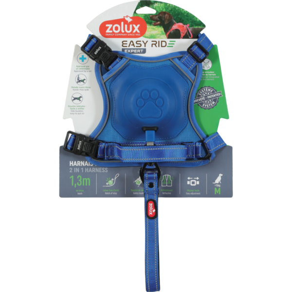 Easyride Harness - Blue Medium