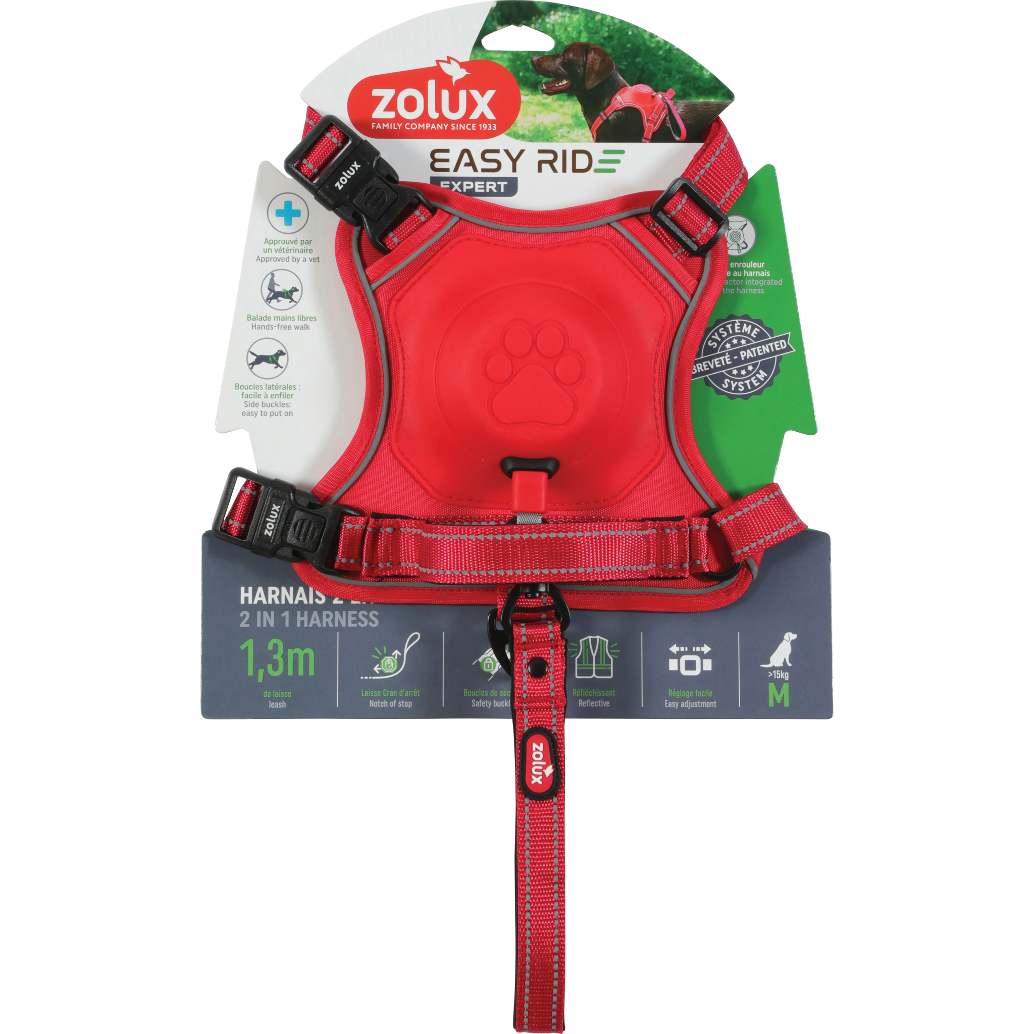 Easyride Harness - Red Medium Easyride Harness - Red Medium