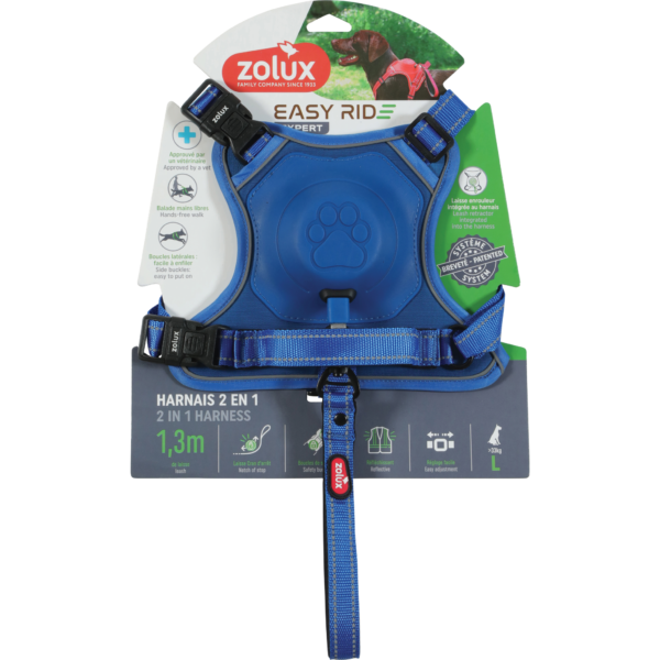 Easyride Harness - Blue Large