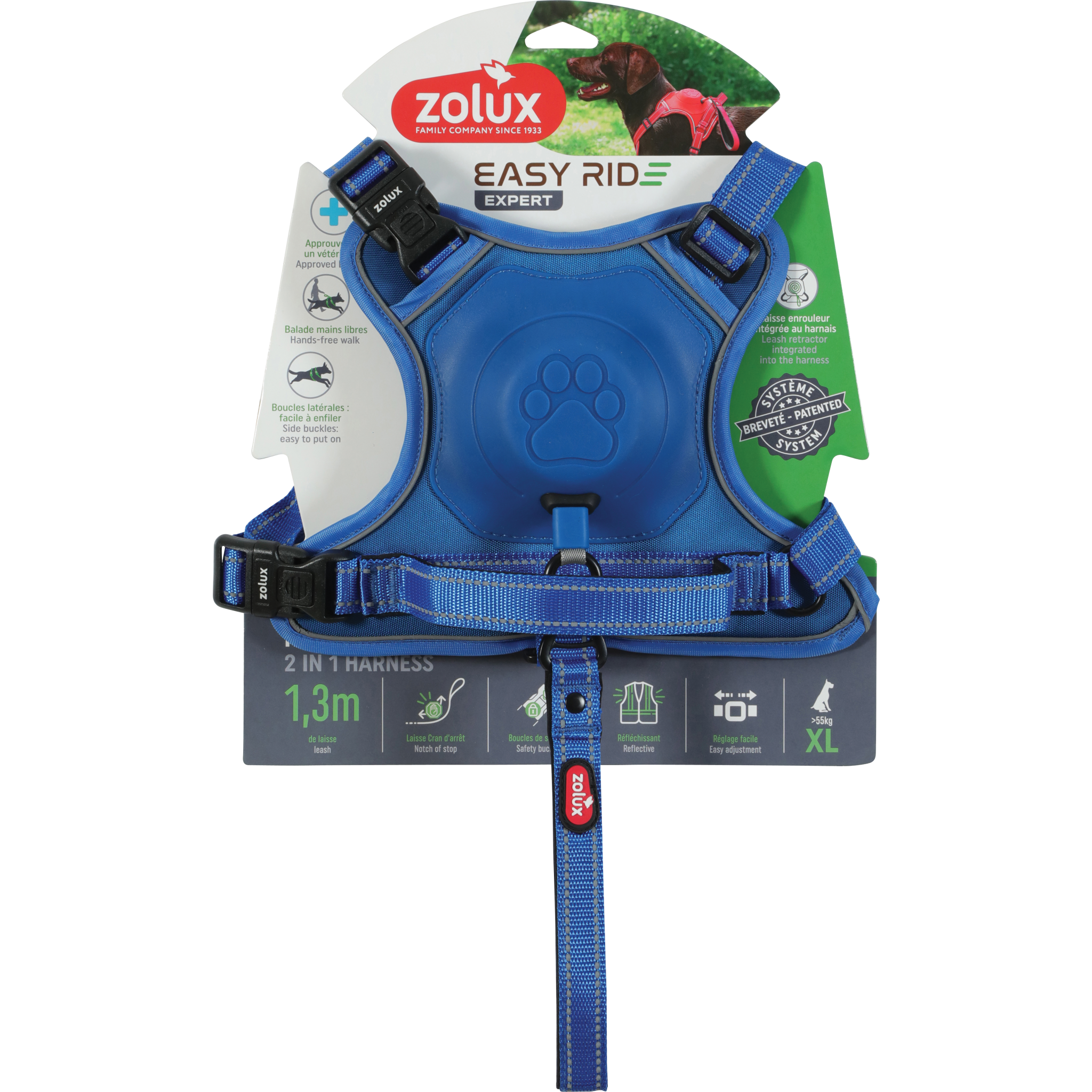 Easyride Harness - Blue XLarge Easyride Harness - Blue XLarge