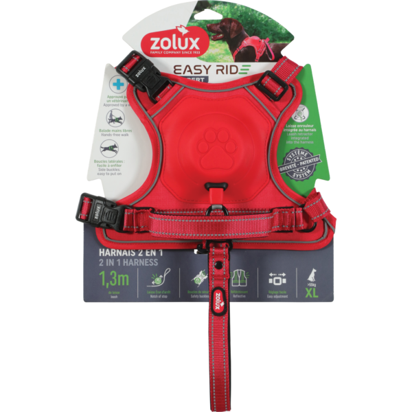 Easyride Harness - Red XLarge