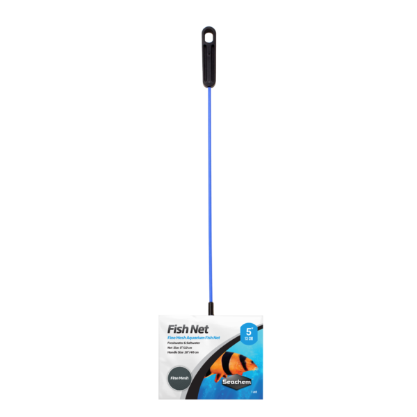 Fish Net 5" / 13 cm - Fine Mesh - Long Handle