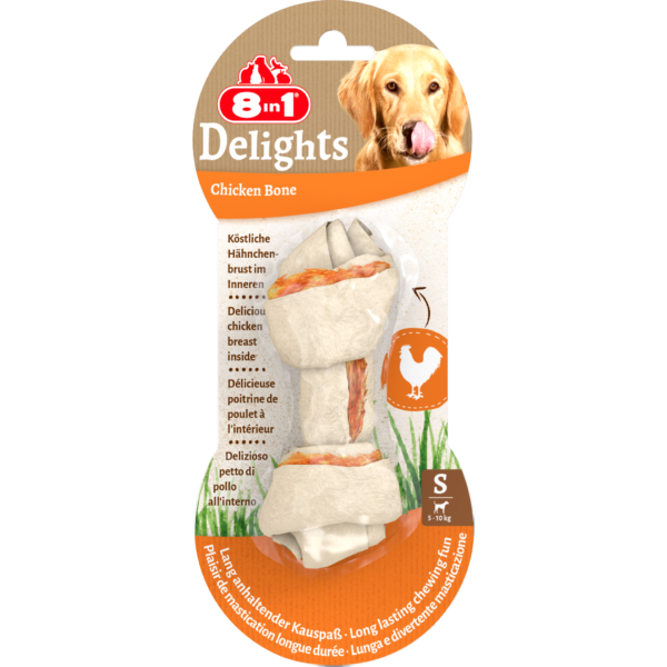 8in1 Delights Chicken Bones - S 35 g