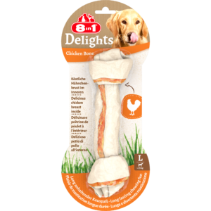 8in1 Delights Chicken Bones - L 85 g