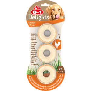 8in1 Delights Chicken Rings 119 g - Rings 119 g