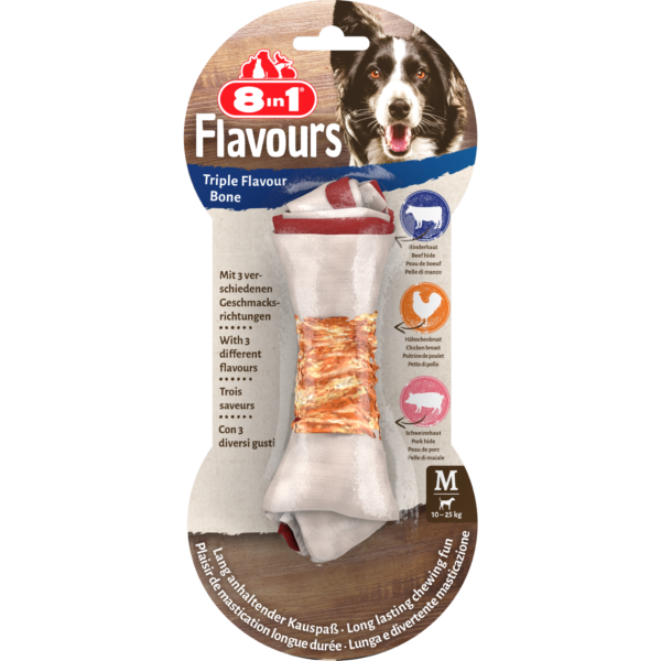 8in1 Triple Flavour Bone M, 65 g