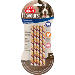 8in1 Triple Flavour Twisted Sticks 10pcs, 70 g