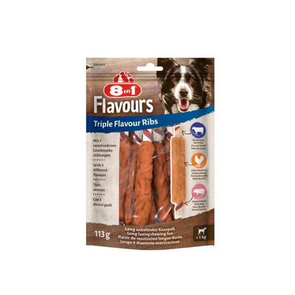 8in1 Triple Flavour Ribs 6pcs, 113 g