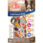 8in1 Triple Flavour Rings XS/S, 80 g