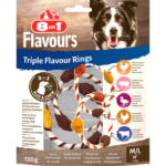 8in1 Triple Flavour Rings M/L, 120 g