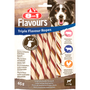8in1 Triple Flavour Ropes 65 g