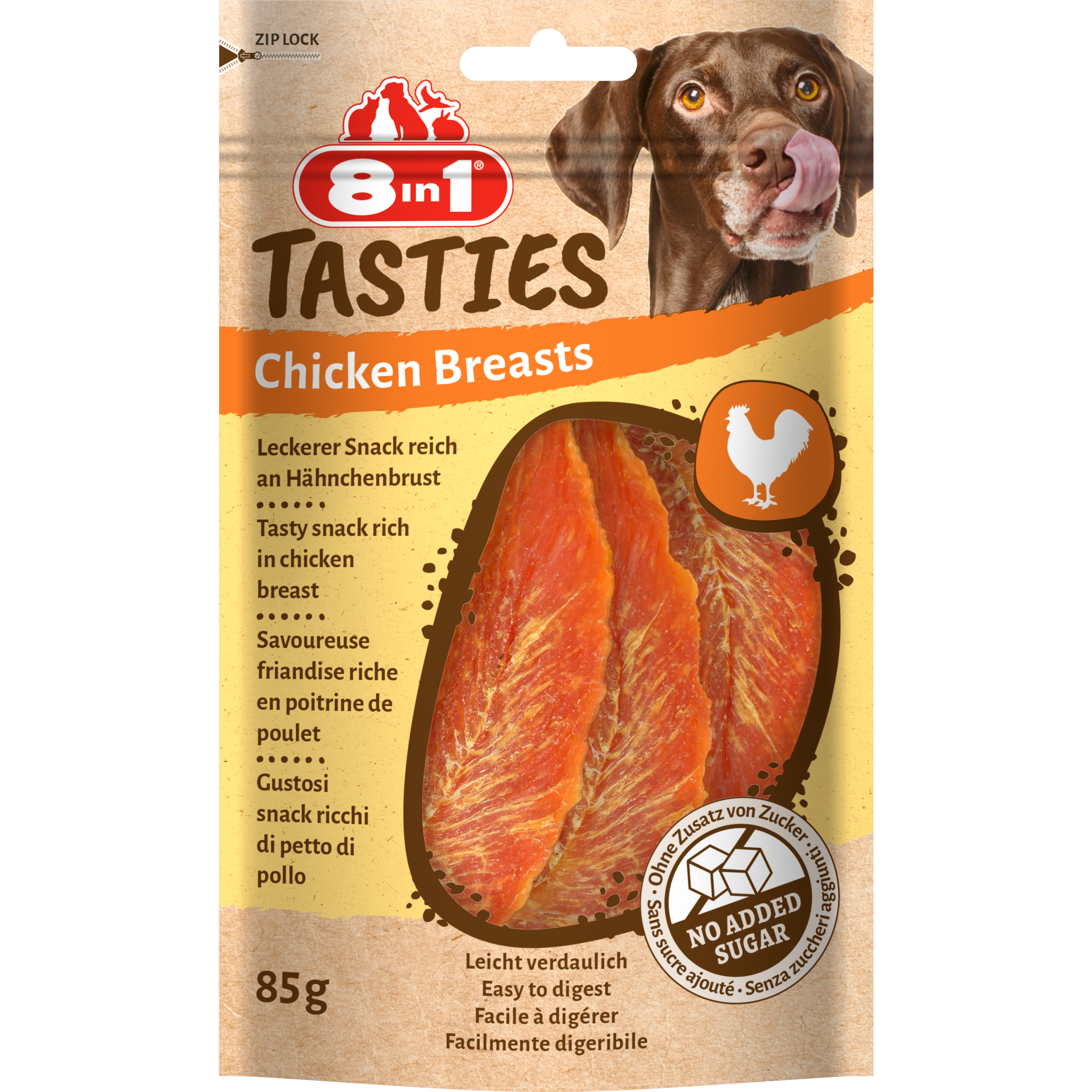 48382.png 8in1 Tasties Chicken Breasts 85 g - Image 1