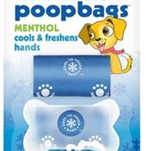 Petkin Cool-to-touch Poopbags - 60ct with dispenser