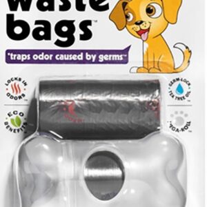 Petkin Germ-Lock Waste Bags - 60ct with dispenser