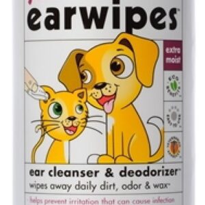 Petkin Jumbo Ear Wipes