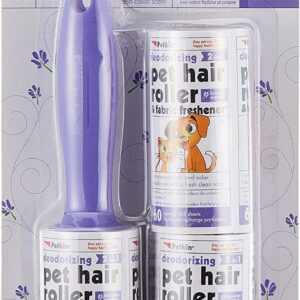 Petkin Pet hair roller fabric Freshner Lavender 180 ct