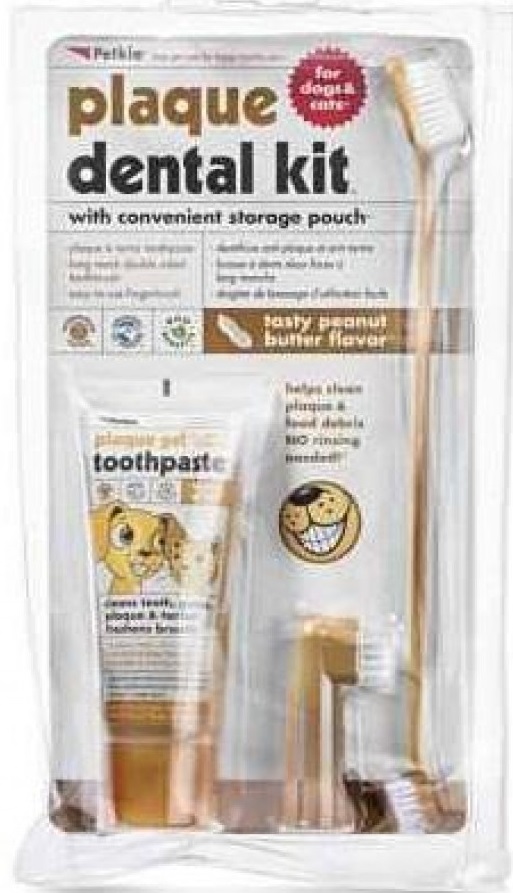 7-2.jpg Petkin Plaque Dental Kit Peanut Butter Flavour - Image 1